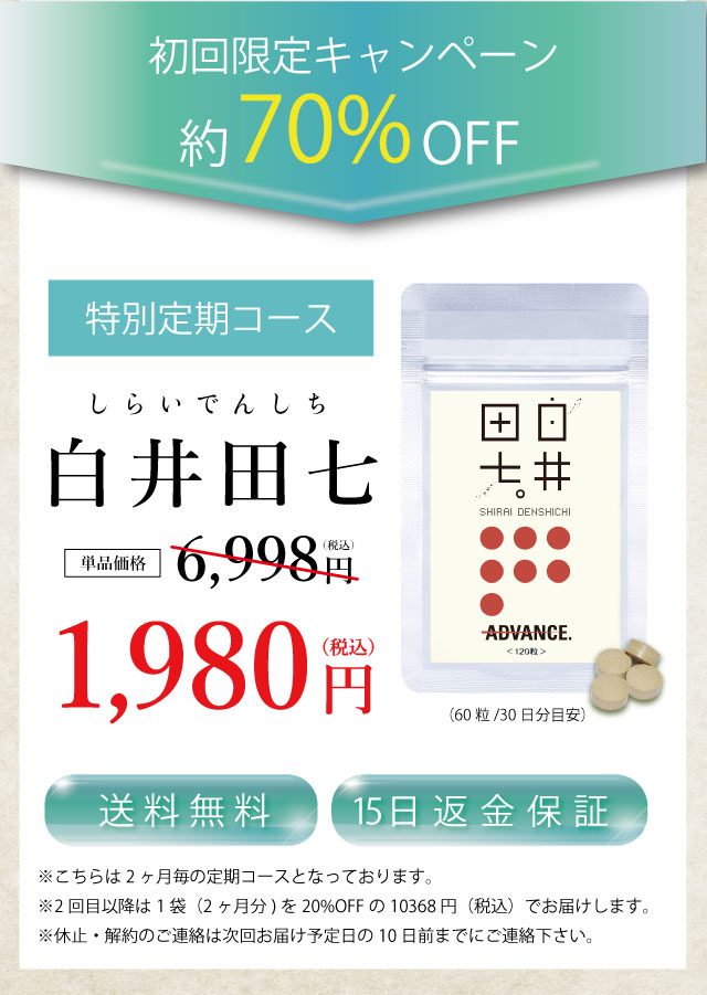 白井田七