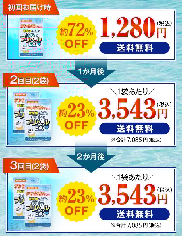 初回お届け時…