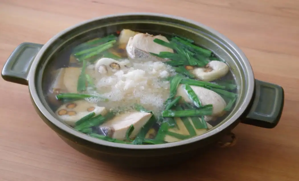 黒豆餅入り鰤みぞれ鍋の写真0