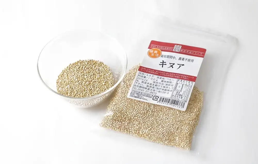 スズキのキヌア揚げ　緑茶出し<br>（健脾利水）の写真1