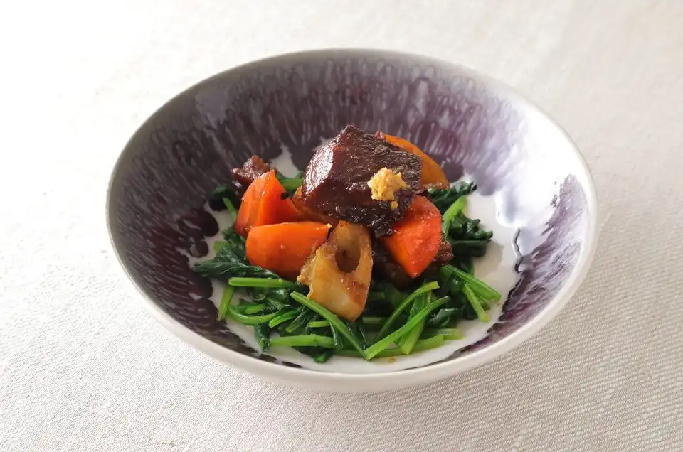 牛肉の味噌煮の写真4