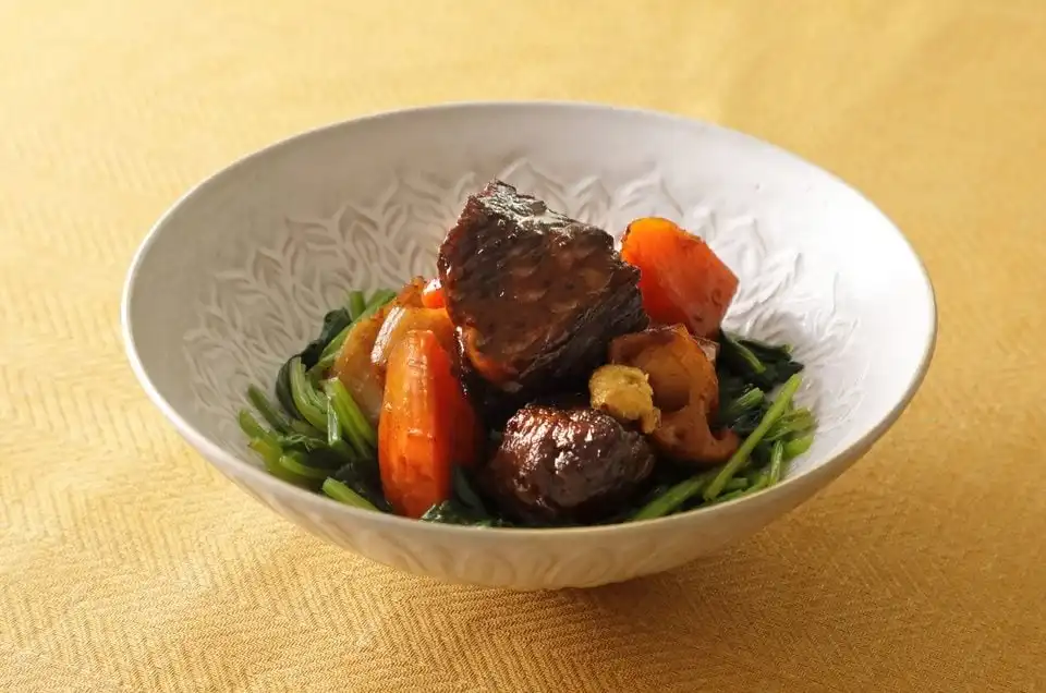 牛肉の味噌煮の写真0