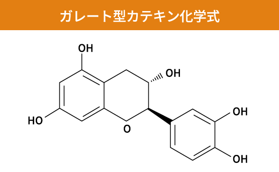  ガレート型カテキン化学式