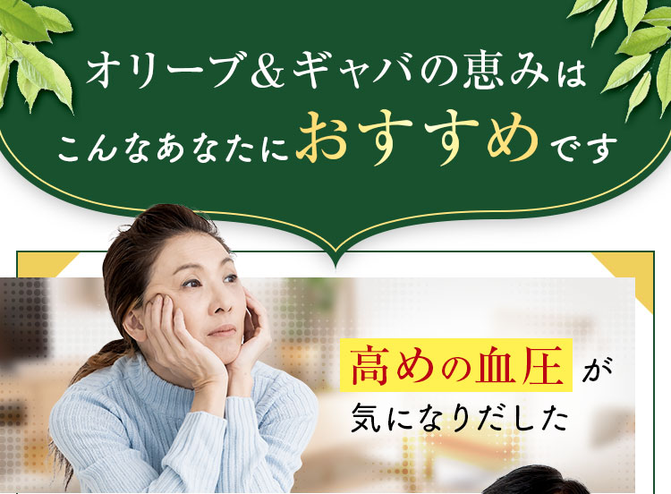 オリーブ&ギャバの恵みはこんなあなたにおすすめです