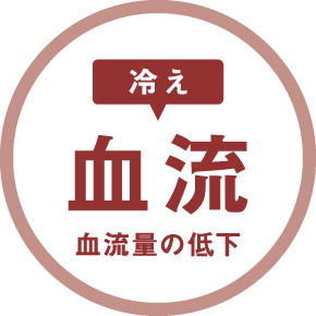 【冷え】血流 血流量の低下